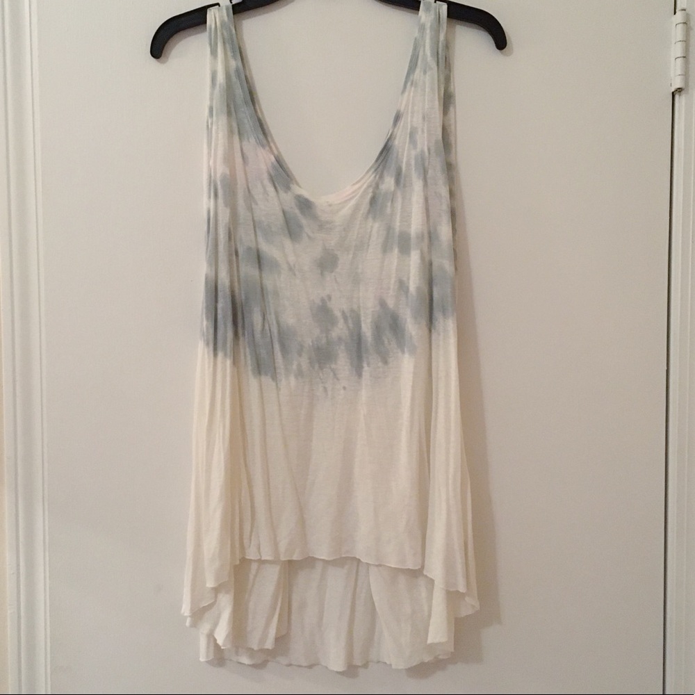 We the Free - Free People Tie Dye tank top flowey
